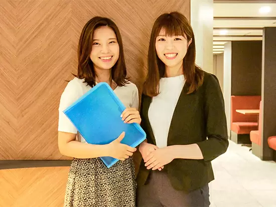 女性がイキイキと、長期のキャリアを形成できる環境が整っています！