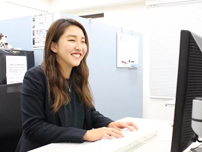 フォロー体制も抜群です。仕事のこともプライベートのことも気軽に相談してください。