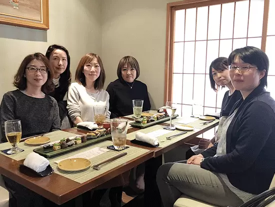 最近は20代が増え、会社がどんどん活気づいてきました。