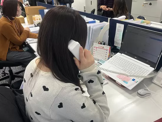 3ヵ月間の充実した研修があるので、未経験からでも安心です！