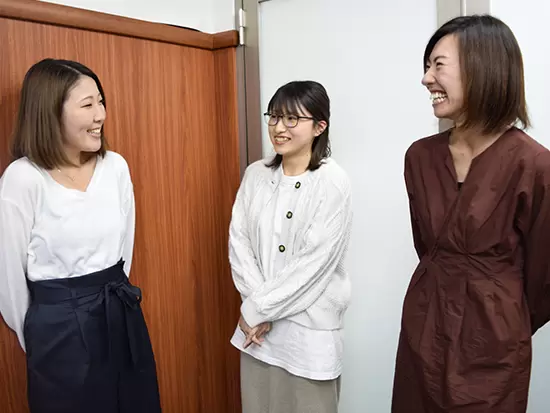 20～30代の女性社員多数活躍中！