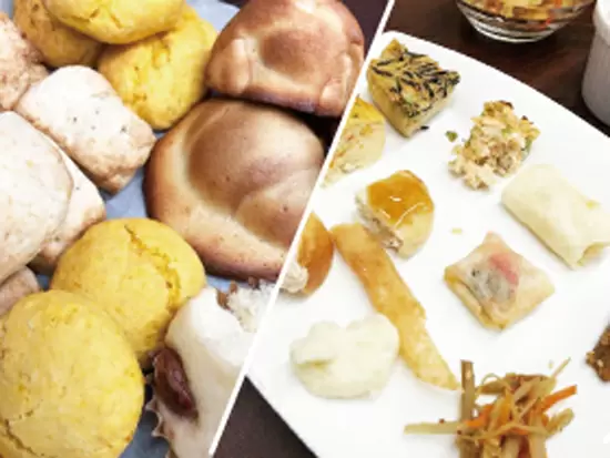 各園には栄養士が在籍。子どもの体づくりに大切な食事にもしっかり配慮しています。