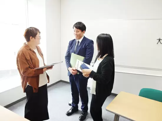いろんな人と一緒に仕事を進めていくのでやりがいもたっぷり。