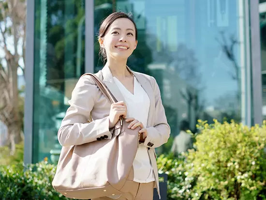 社会貢献につながる、大きなやりがいがあります。
