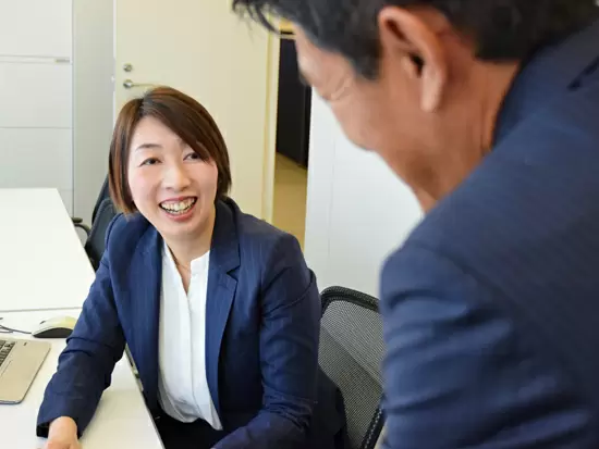 ▲一人ひとりの個性を受け入れる風土です。