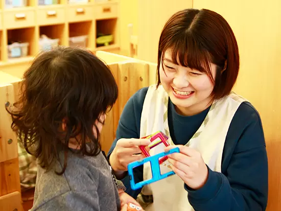 「先生、大好き！」そんな子どもからの言葉が何よりのやりがいです。