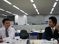 談義中…？仕事中と休憩中はメリハリをしっかりつけます！