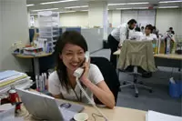 楽しく、笑顔の絶えない職場です。