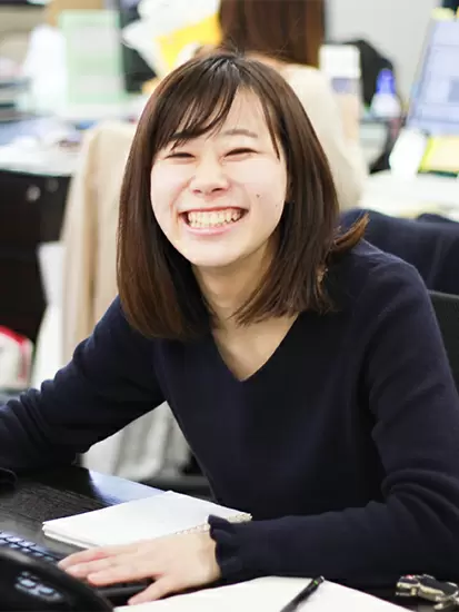 笑顔でいられる環境創りに会社全体で取り組んでいます！