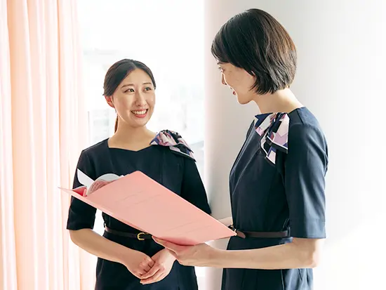 女性中心の風通しの良い職場で、ストレスなく働けます。