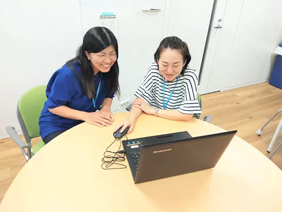 ★風通しの良い環境なので、アイデアや意見も積極的に発信できます。