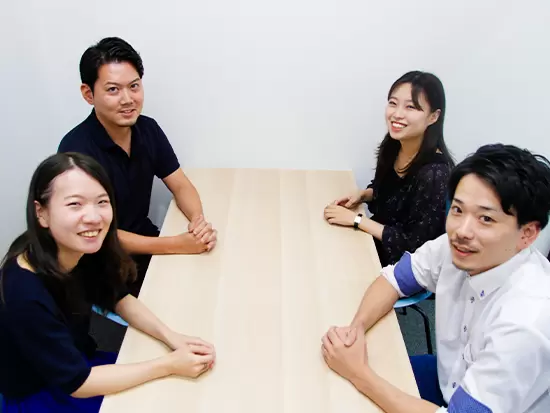 残業はほとんどなし！メリハリのある働き方が実現できます。