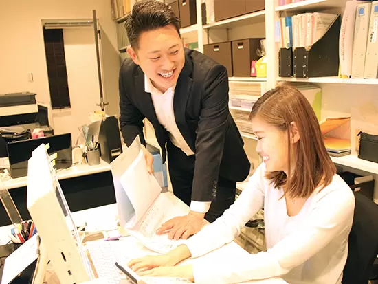 馴染みやすいフランクな社風です。困ったことがあればいつでもご相談ください◎