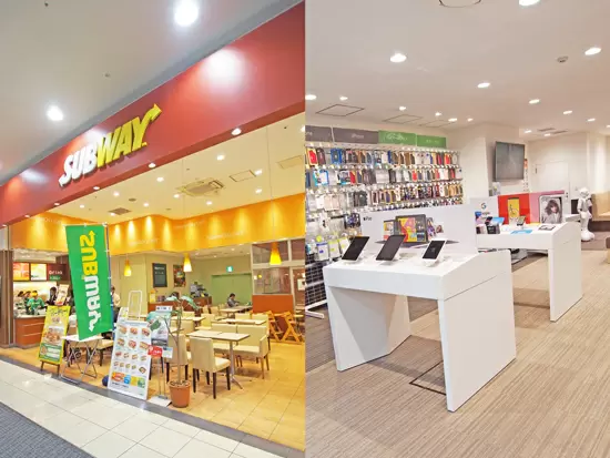SUBWAY12店舗／モバイルショップ7店舗の同時募集！