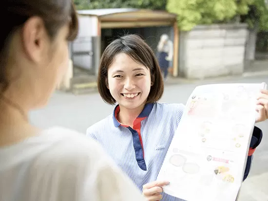 お客様に献立をご提案することもあります。選ばれ続けるポイントです♪