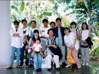 楽しかった社員旅行の一コマ