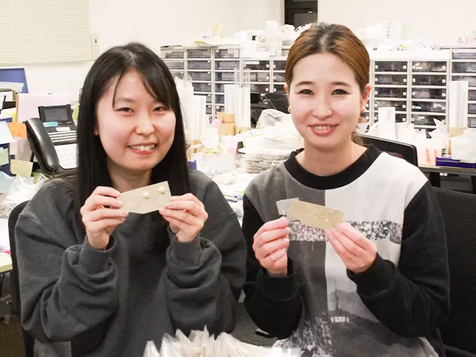 20～30代前半のスタッフ達が活躍中。皆で連携しながらテキパキと業務を進めています。