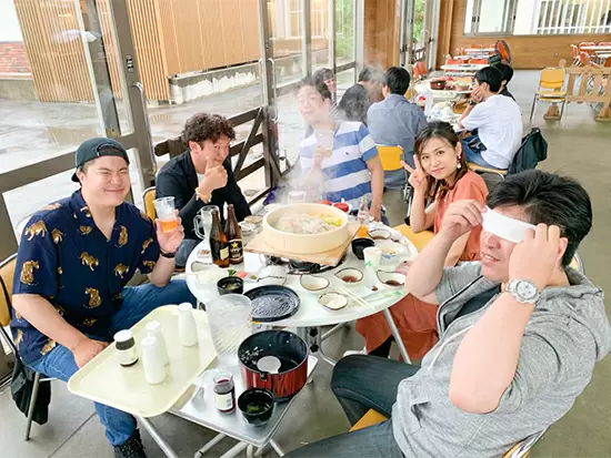 社員旅行や会社イベントもあり、家族ぐるみで仲良しな社員もいます◎