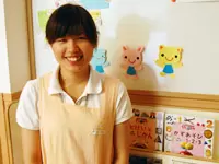 ～先輩保育士より～　「幼児保育は未経験でしたが、先輩の温かなサポートで安心して仕事を覚えられました」