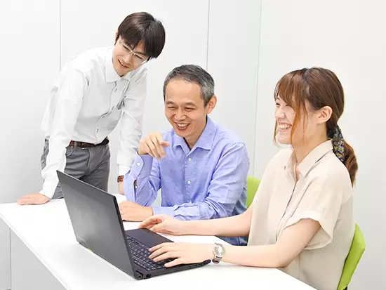 大手企業のプロジェクトが多数。チームでの参画になるため、経験が浅い方も安心です♪