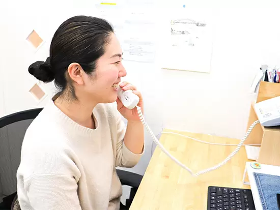 アットホームな当社では優しい社員があなたをお迎えします！