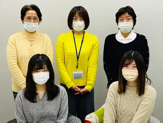 風通しの良い社風！わからないことは何でも質問してくださいね。