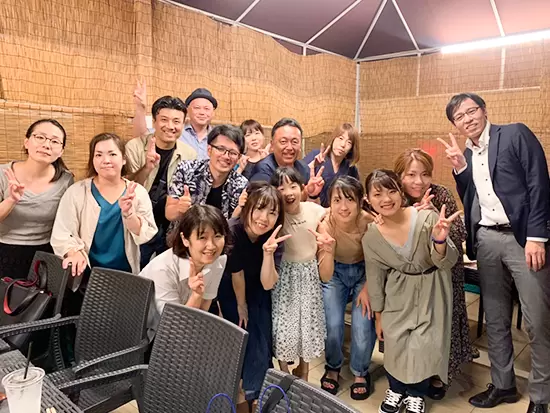 20～50代と幅広い年齢の社員が活躍中♪「人」が好きなメンバーが活躍しています！