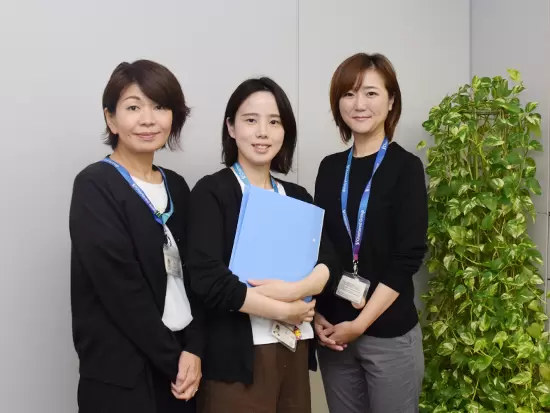 多くの女性が活躍しています！