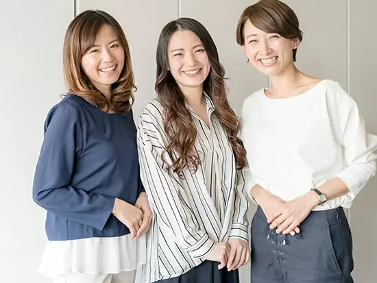 女性がたくさん活躍しています！待遇も充実！