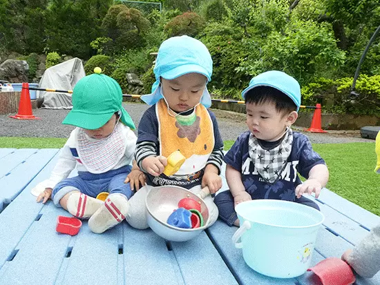 保護者の方が同じ病院内で働いているため、何かあったときにすぐ連絡がついて安心です◎