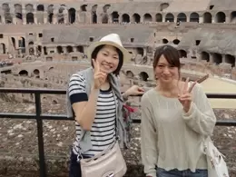 この笑顔を見れば会社の雰囲気は分かりますよね！ 2015年／イタリア