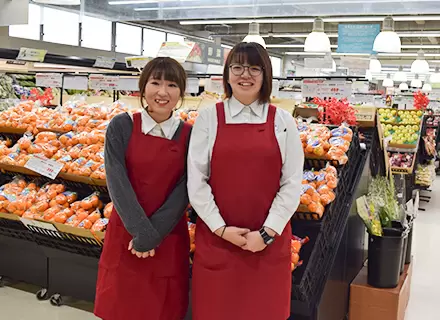 オーケーの店舗を支えるやりがいのある仕事です。