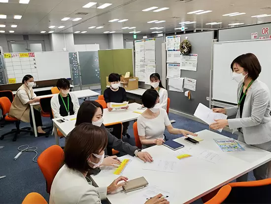 中之島営業部ならではの研修制度をご用意しているので、未経験でも安心です！