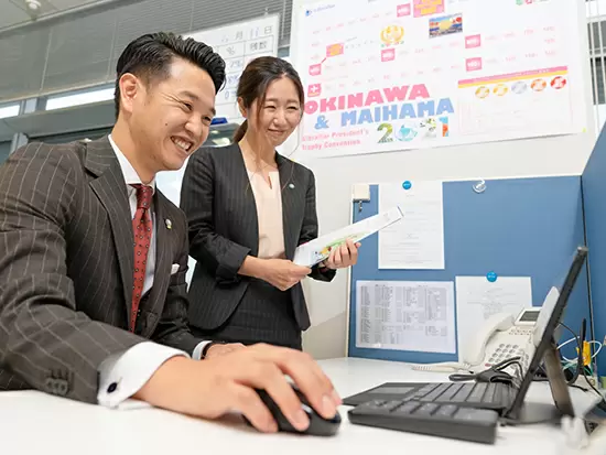 研修＆みんなのフォロー、働きやすい環境は万全です。