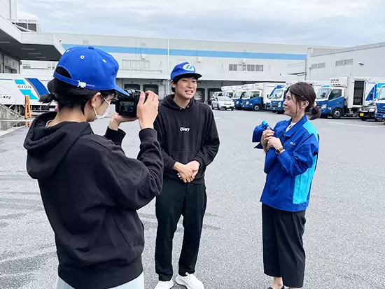採用に関する有名なYouTubeチャンネルの方をお呼びして、撮影したこともあります！