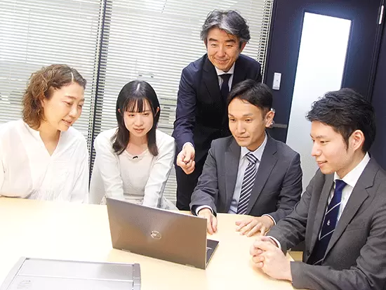 社員同士の交流が活発で、風通しの良い環境！社長に雑談ベースで意見提案することもあります。