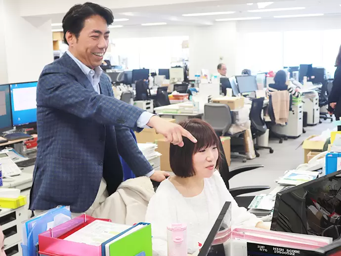 分からないことがあれば、気軽に聞けるので未経験でも心配はいりません