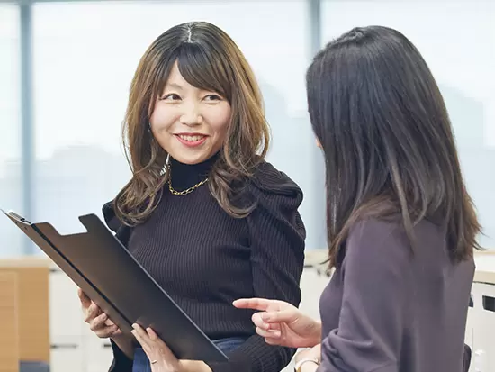 女性社員も多数活躍中♪長く安心して働ける環境づくりを行っています。