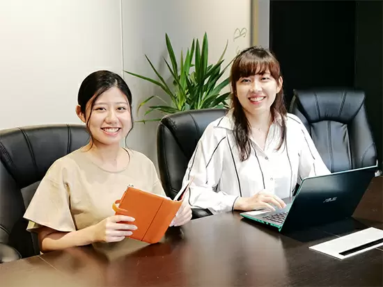 女性がイキイキと長期のキャリアを形成できる環境が整っています。