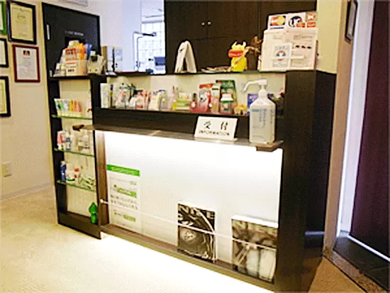 清潔で落ち着いた院内です。まずはお気軽に問い合わせください。