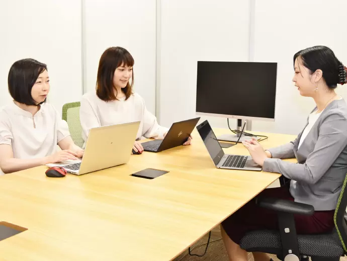20代後半～40代後半のメンバーが在籍しています。女性も多く、多様な案件で活躍中。