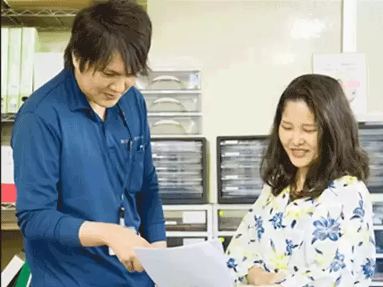 明るくフランクな先輩社員ばかりなので、分からないことがあっても優しく教えてくれます♪