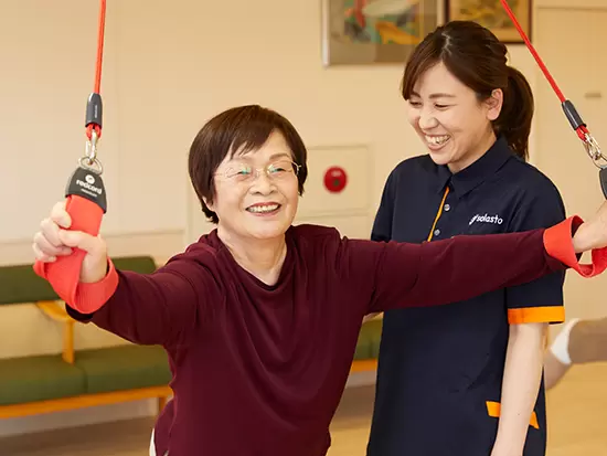利用者さまの想いを実現できるようにサポートし、 楽しみや生きがいを創ります。