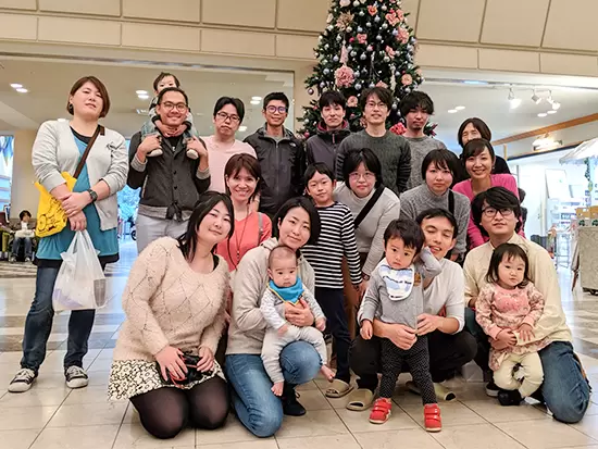 2019年には社員旅行で那須に行きました！ 多くのスタッフが家族・子連れで参加してくれました！