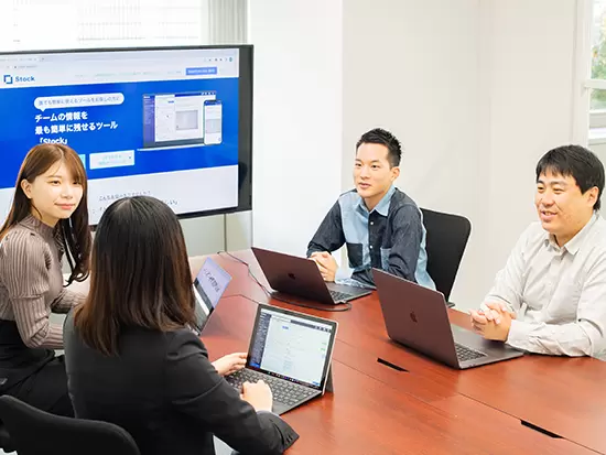 女性社員も活躍中！ぜひ一緒に当社で組織の成長を楽しみながら働きませんか？
