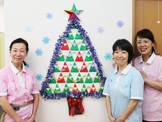イベントの準備は利用者様と楽しく行っています！