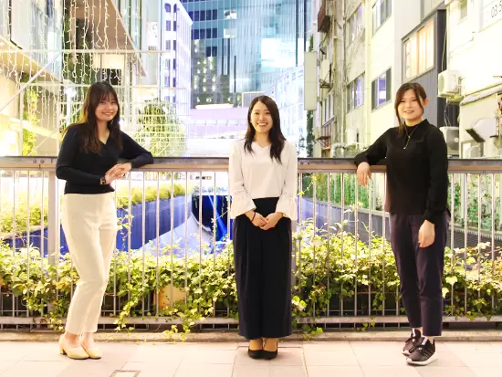 渋谷にあるオフィスは、通勤も便利◎飲食店も多く、ランチやディナーも楽しめます！