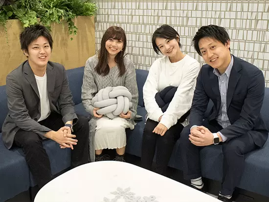 20~30代の若手メンバーが中心となって活躍中。わからないことがあればご相談ください。