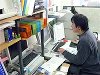 社内には制作担当もいます。相談しながら広告を一緒に考えます。