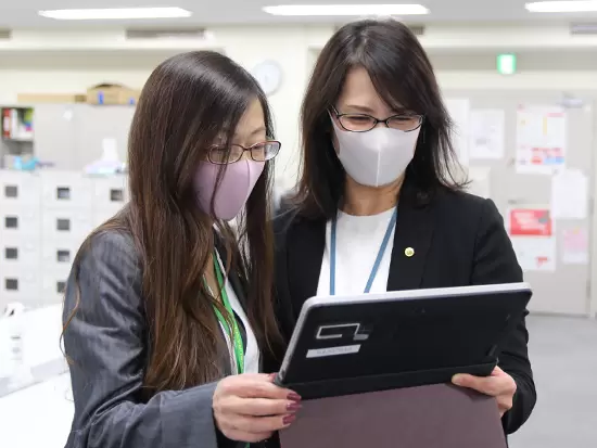 未経験でも安心してスタートできる研修やサポート体制が充実しています！